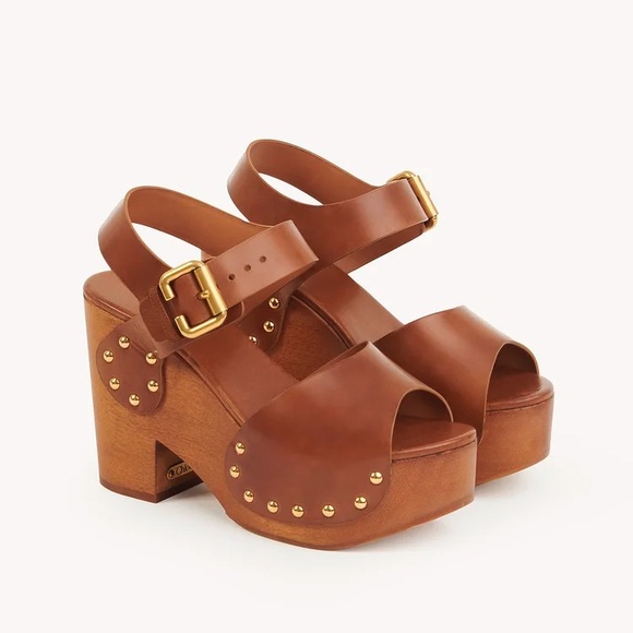 ✨ NIB CHLOE Jeannette wedge clog spring summer 2025 - Picture 5 of 17